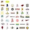 BulbaCraft Alabama Stickers for Laptop, Alabama Party Supplies & Decorations, Gifts for Women & Men #3