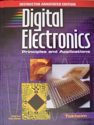 Digital Electronics: Principles and Application... 0078289068 Book Cover