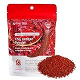 Korean Food Spicy Cheongyang Chili Pepper Powder – 100% Korean Grown, Extra Hot Coarse Red Pepper Flakes for Kimchi & Cooking, 7.05oz (200g)