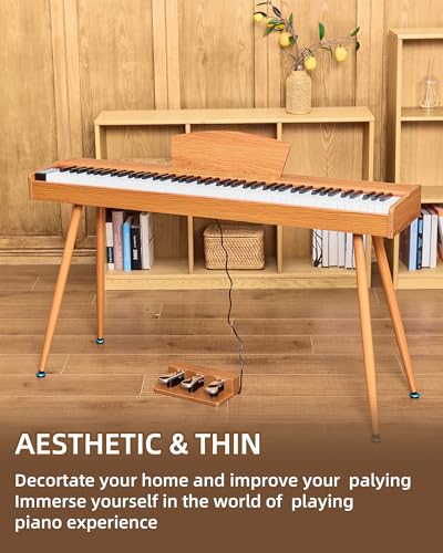 Professional 88-Key Weighted Hammer Action Digital Piano