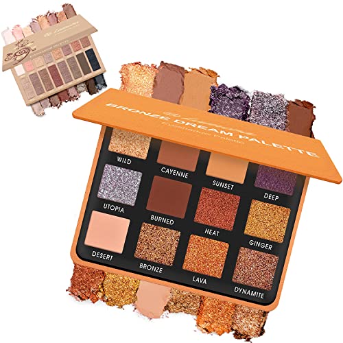 Lamora Nude Eyeshadow Palettes (Exposed + Bronze Gold) #TOP30