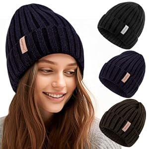 Bonnets d'Hiver Chauds et Tendance SENPUKI, Lot de 3
