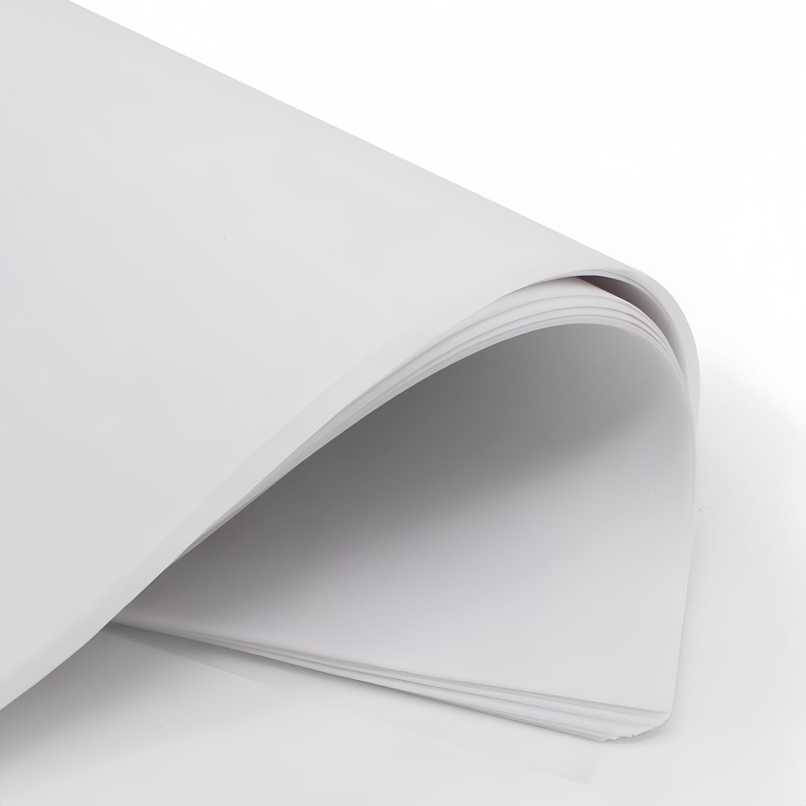 Papel de calco transparente, 70 g, DIN A4, 210 x 297 mm, 100 hojas, imprimible, transparente, paper de calco, papel de pergamino, papel de arquitecto