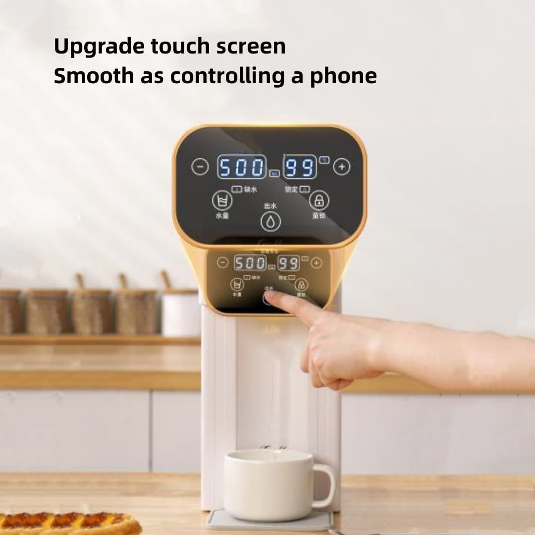 Dispenser di Acqua Calda e Calda 3L - Calore istantaneo di 3 Secondi, bollitore Domestico con Maniglia di Trasporto, Ideale per caffè/tè/Latte, elettrodomestico per la casa a efficienza energetica