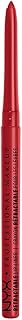 NYX Professional Makeup Mechanical Lip Liner Pencil, Red