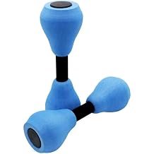 Adjustable Aquatic Dumbbells for Women EVA Foam Pool Exercise Weights, 1 Pair