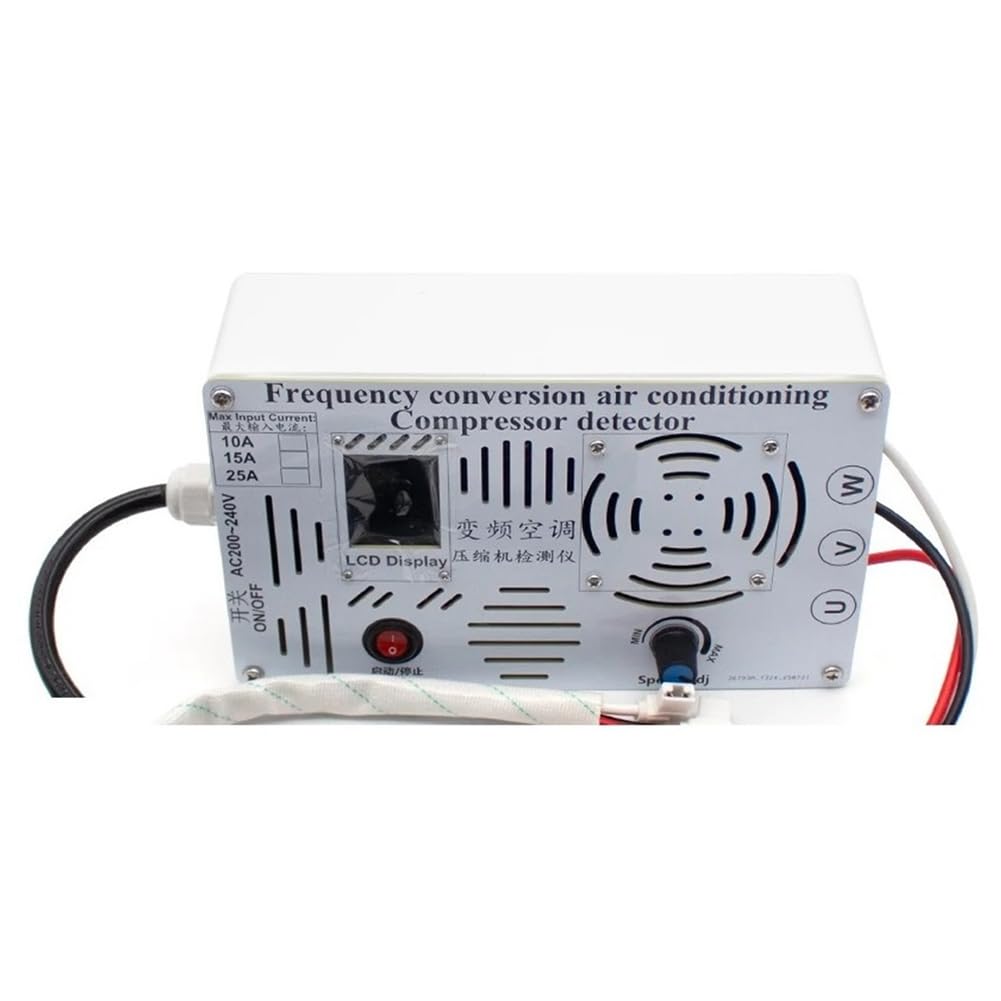 Detector de Compresor de Aire Acondicionado con Convertidor de Frecuencia, Herramienta de ReparacióN de Compresores de Aire Acondicionado Inverter de 1 una 4, Enchufe Europeo.