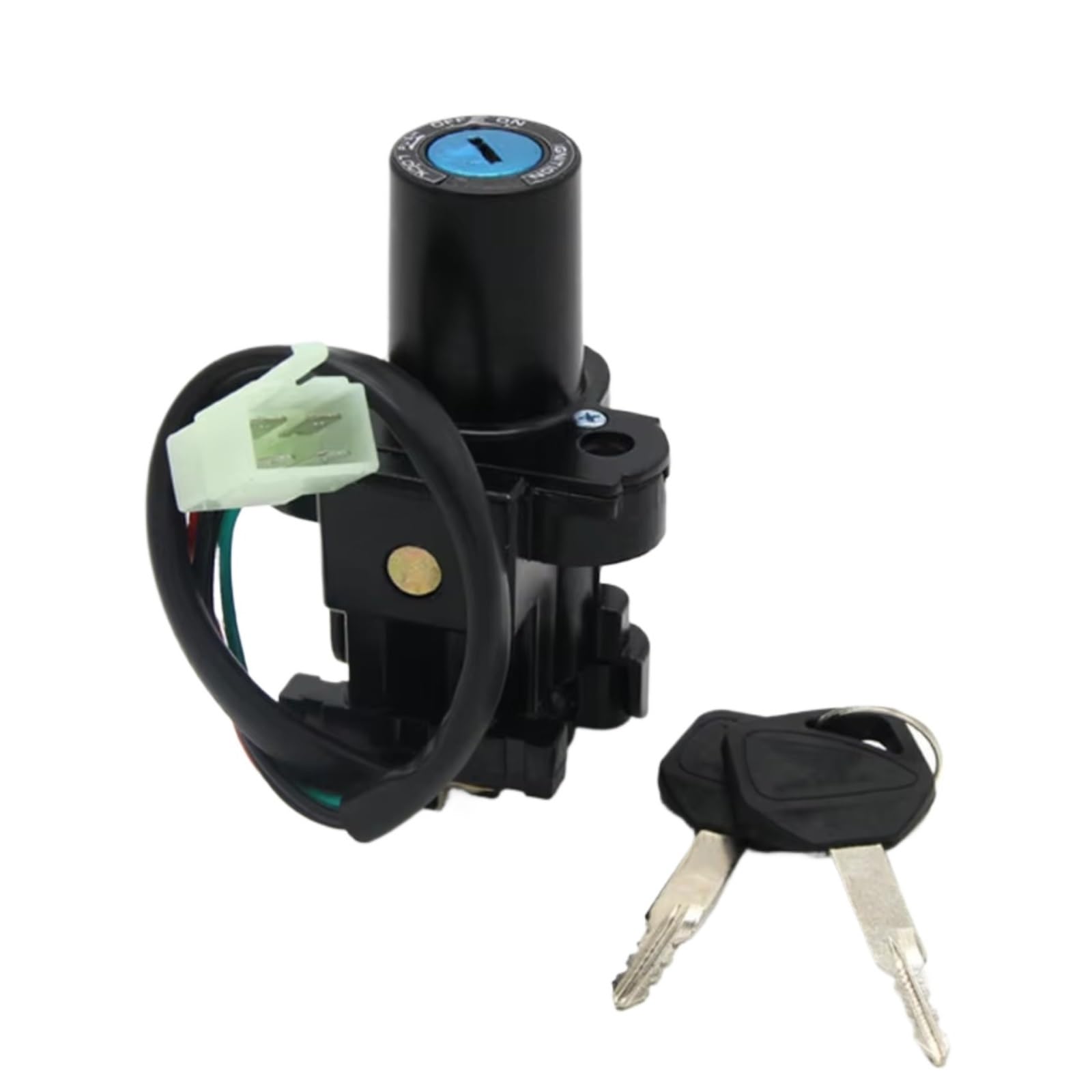 Interruptor Barril Encendido para CB400 para VTEC 2 3 4 Generación 2000-2010 para CB1300F para Super Four 2003-2009 Bloqueo De Interruptor De Llave De Encendido De Motocicleta