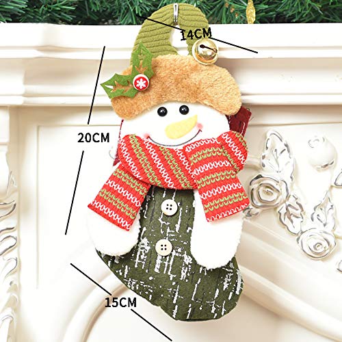 Preisvergleich Produktbild mangege Weihnachtsschmuck Alter Mann Schneemann Hirsch Weihnachtsbaum Anhänger Geschenktüte Geschenktüte Socken Schneemann Socken