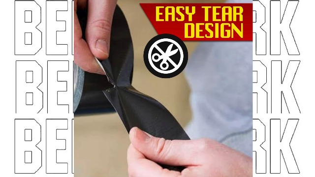 Image of 6 Pack - Black Duct Tape (2 in x 90 ft /Roll); Total of 540 Feet (180 Yards); Heavy Duty; Tear by Hand Design; No Residue; Strong Yet Flexible; Great for Repairs of All Kinds; Duck Tape; Bulk Pack