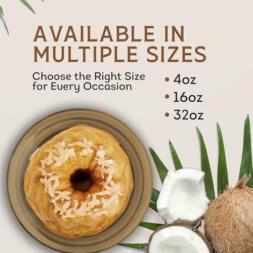 image for TORTUGA Caribbean Coconut Rum Cake - 32 oz Rum Cake - The Perfect Prem