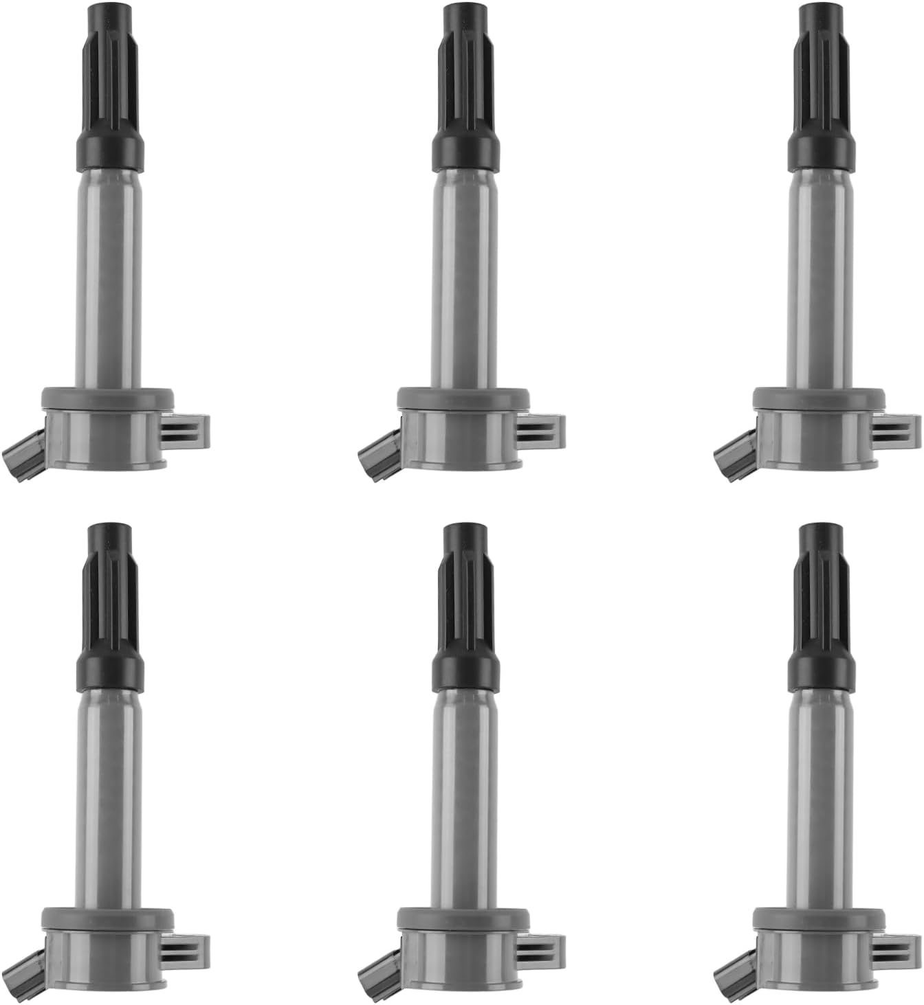 UF486 Ignition Coil Pack (3.0L V6 Only) For Ford Escape 2009-2012,Fusion 2006-2012,Lincoln Zephyr 2006,Mazda Tribute 2008-2011,Mercury Mariner 2009-2011,Milan 2006-2011 IGC0158 5C1651(6Pack)