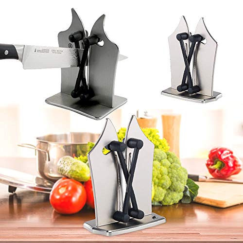 Amolador Afiador Manual Cozinha Faca Tesoura Laminas Afiadas