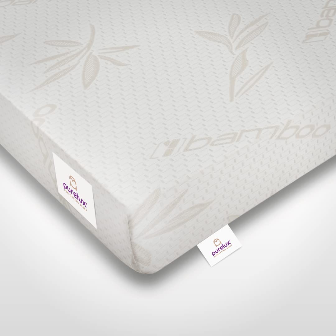 Purelux 4 Zone Foam Essentials Mattress | 10 cm Depth | Medium Firm| (3FT Single)