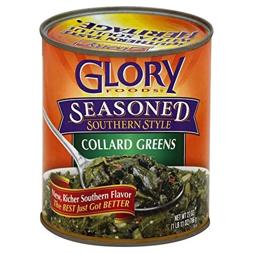 4pk Glory Foods Seasoned Southern Style Collard Greens Large 27oz