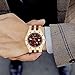 BEWELL W109A Natural Wood Watches for Men Quartz Date Lumious Pointers (Maple and Red Sandalwood)