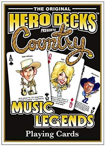 HeroDecks Country Music Legends Playing Cards
