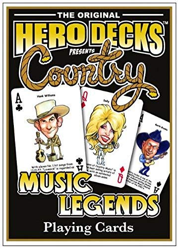 Herodecks Country Music Legends Playing Cards #TOP2