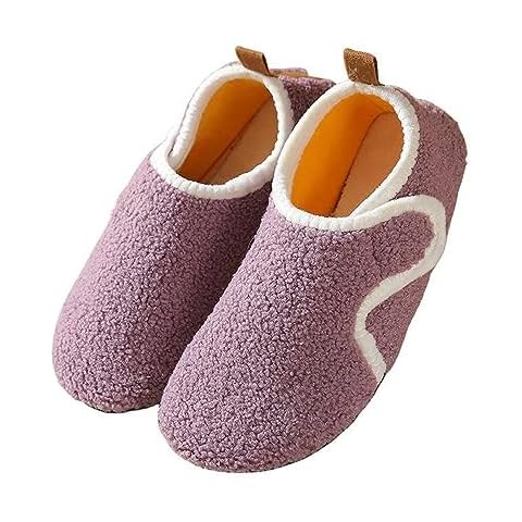 Cozozn Toddler Girls Non-Slip Slippers Cover