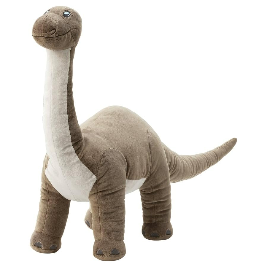JÄTTELIK Soft Toy Dinosaur – Giant 90 cm (35") Brontosaurus Plush Stuffed Animal – Extra-Large, Ultra-Soft Cuddly Toy for Kids, Dino Fans & Room Décor Gift-image-49