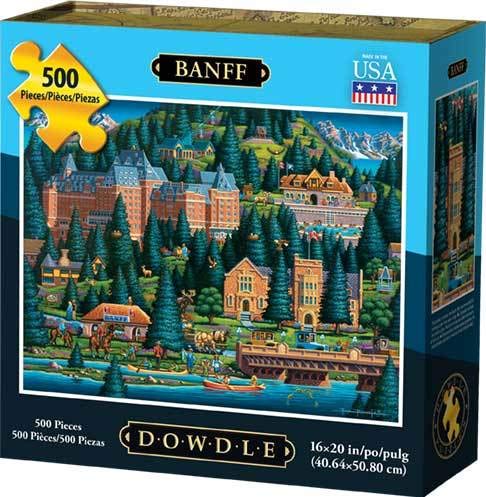 Dowdle Jigsaw Puzzle - Banff - 500 Piece
