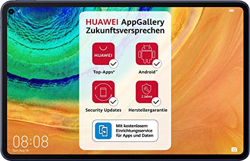 MatePad Pro WiFi Tablet-PC, 10,8 Zoll 2.5K FullView Display, Kirin 990, HUAWEI Share, 8GB RAM+256GB ROM, Betriebssystem EMUI 10 mit Huawei