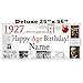 1927 90TH BIRTHDAY DELUXE PERSONALIZED BANNER