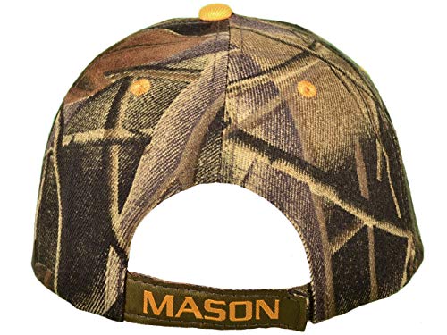 Image of AborenCo Freemason Mason Lodge Symbol Adjustable 3D Embroidery Baseball Cap Hat