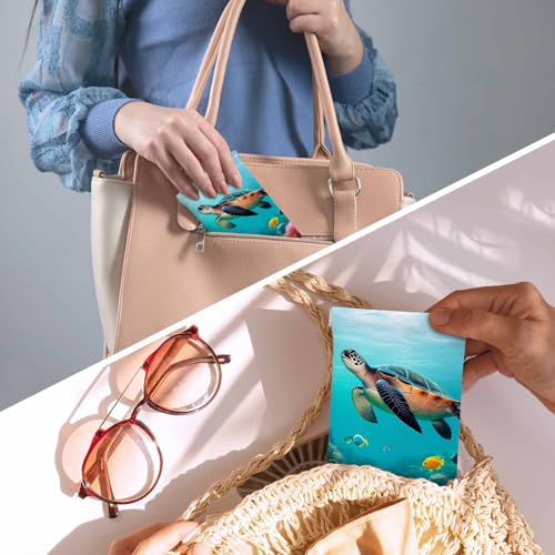 Image of Ocean Beach Glasses Case, Sunglasses Organizer Eyeglasses Case Glasses Cases Pouch For Men Women