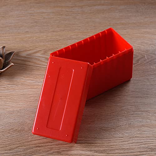 MOUDOAUER Caja plástica para almacenar 10 monedas miniatura 4