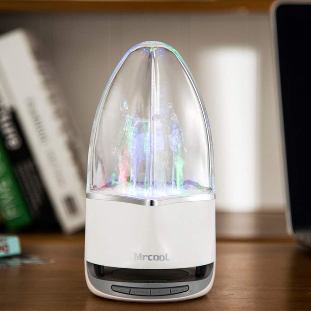 MRCOOL I6 Water Dance Speaker, Bluetooth Wireless Speaker, Bluetooth Speaker Portable Wireless, TWS Function, Bt 5.0, S/N Ratio: ≥75dB (one)