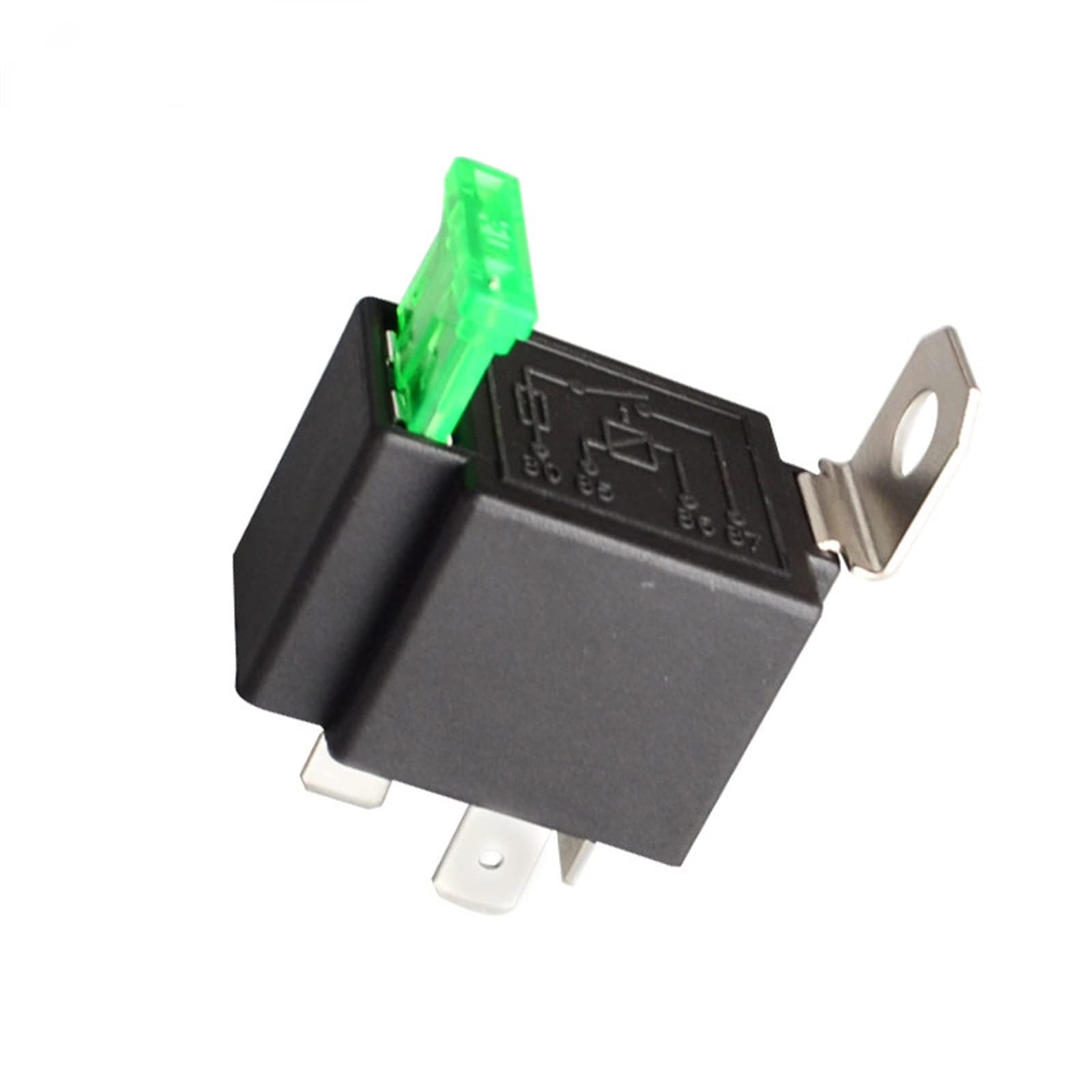 4 Pin 30A Auto Relay with Fuse, Coil Voltage 12VDC Relais