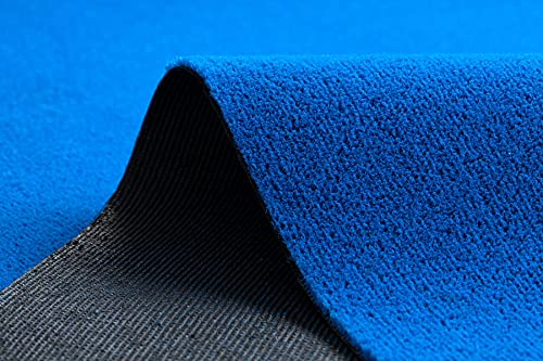 Gazon artificiel spring bleu tapis de sol pour terrasse de piscine