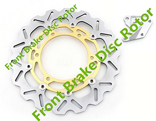 Rotor de disque de frein avant Kawasaki Ninja 250 R 2008 2009 2010 2011 2012 ZX250 Moto Pièce GOWE