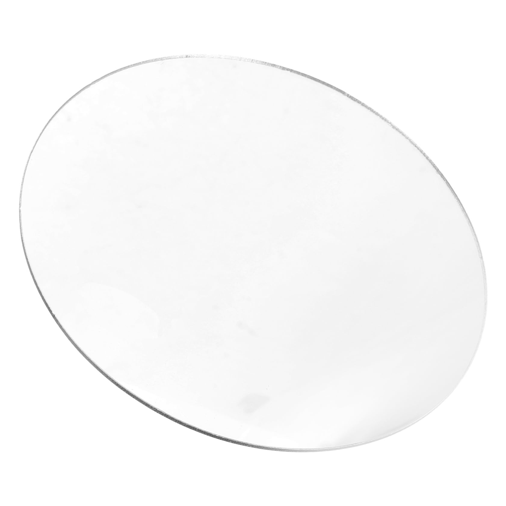 Modern Unique Round Wall Mirror Easy to Clean Decorative Acrylic Mirror for Bedroom Bathroom Stylish Design Enhances Spacious