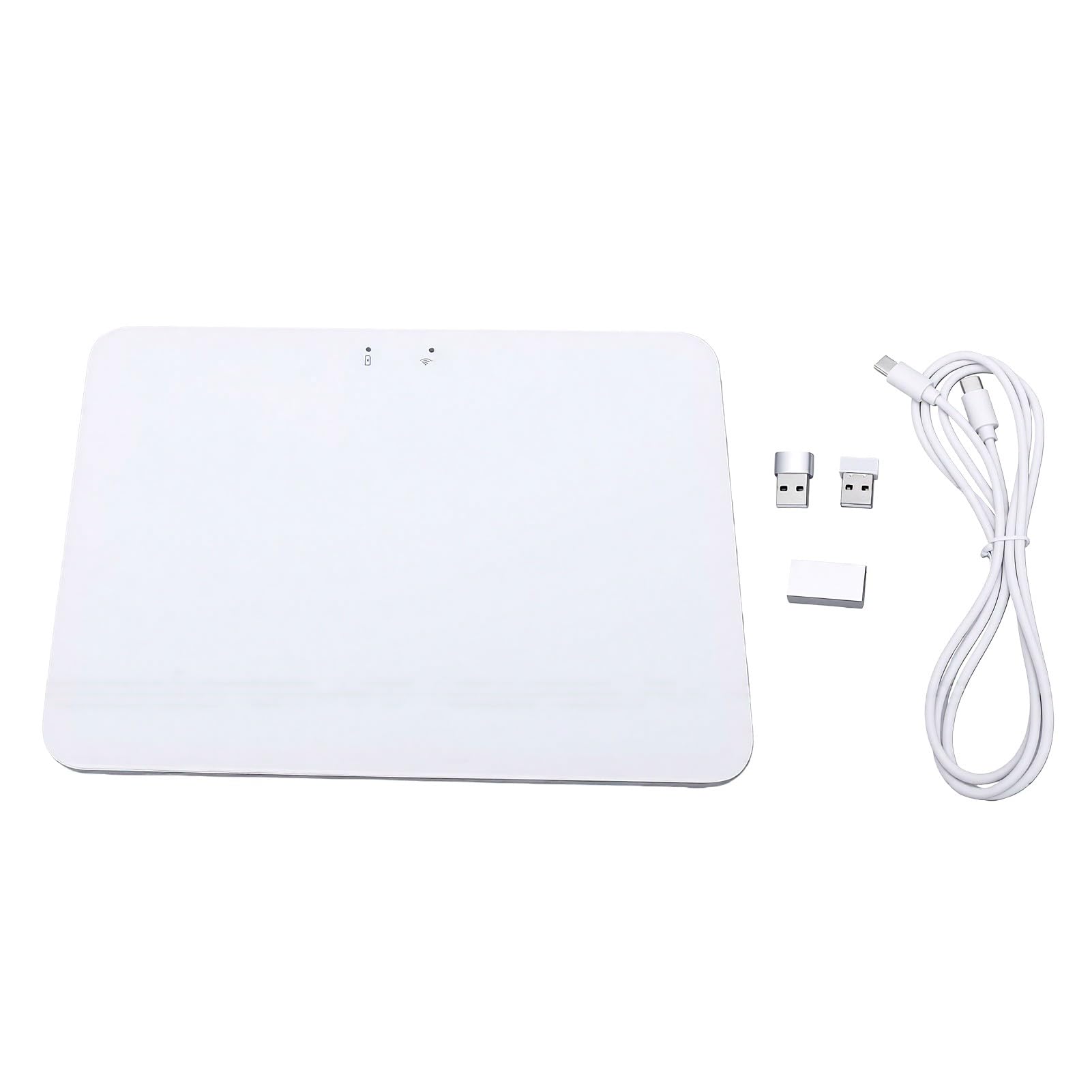 Topiky Wireless Touchpad con Diseño Ergonómico de Aluminio (Silver)
