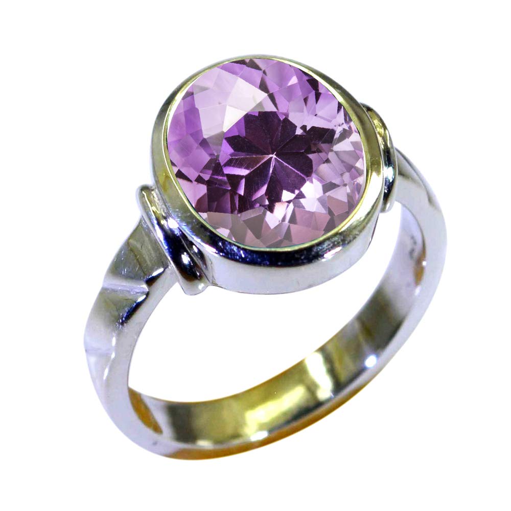55Carat Choose Your Color Natural Gemstone Sterling Silver Statement Rings Oval Shape Handmade Sizes 5-12…
