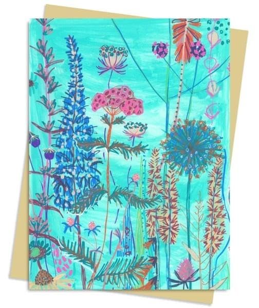Lucy Innes Williams Garden House Greeting Card Set, Blue
