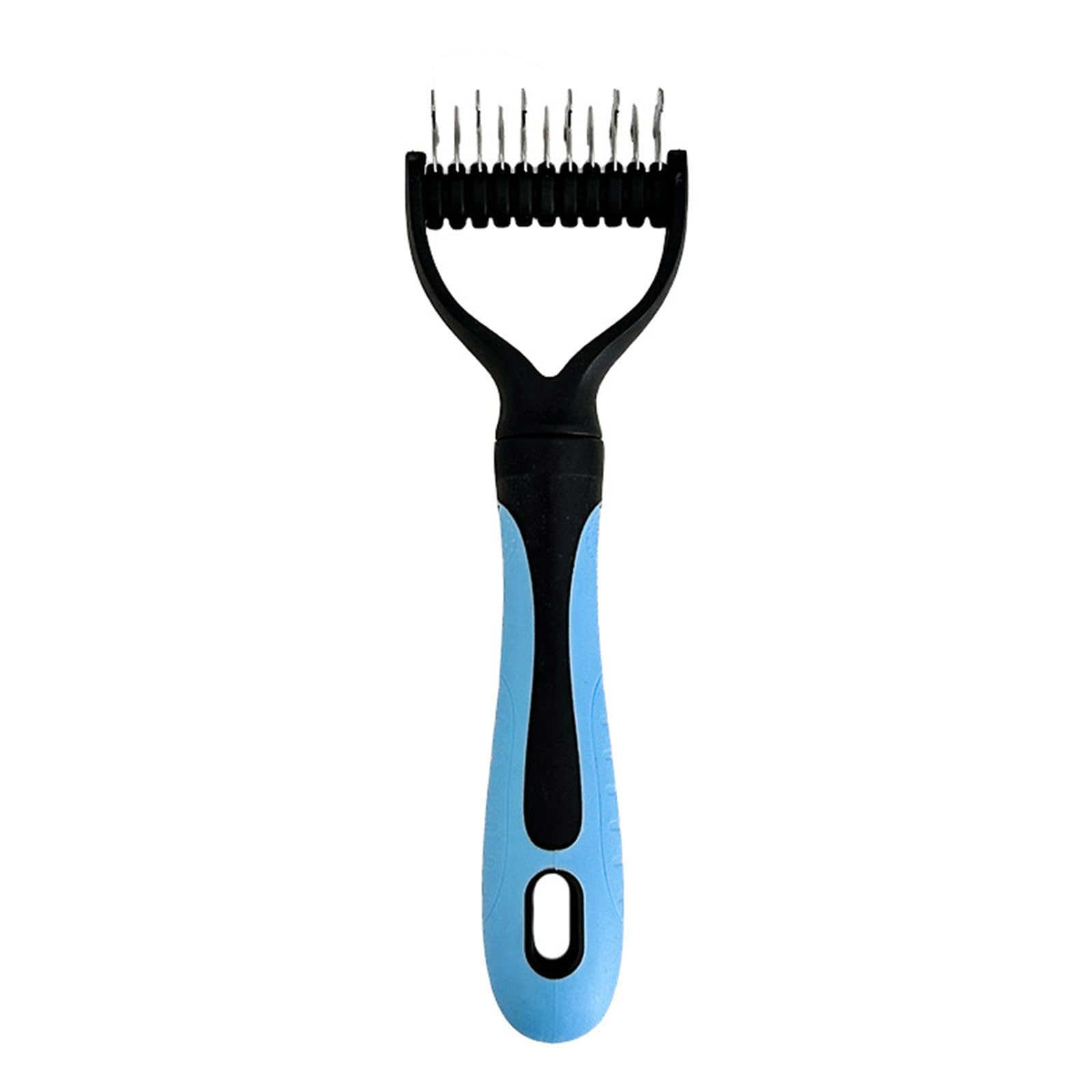YUXITA Multipurpose Pet Grooming Tool Comfortable Hair Comb for Detangling Pet Furs All Breeds Pet Grooming Brush for Pet Salon