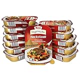 Buss Freizeitmacher Hacksteak nach mexikanischer Art mit Kartoffeln und buntem Gemüse - Fertiggerichte zum Aufwärmen in Mikrowelle & Topf - Schnell & Einfach Zubereitet - 12 x 300g