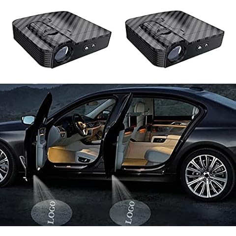 Custom Car Door Light Projector, 2PCS Customized Car Door Logo Projectors Upgraded Personalized Car Door Light Logo Image Picture Photo Projector Lights by FLYEEGO Cover