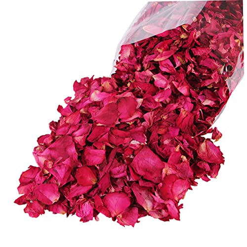 Pétalos de rosa secos 100g para baño y spa miniatura 2