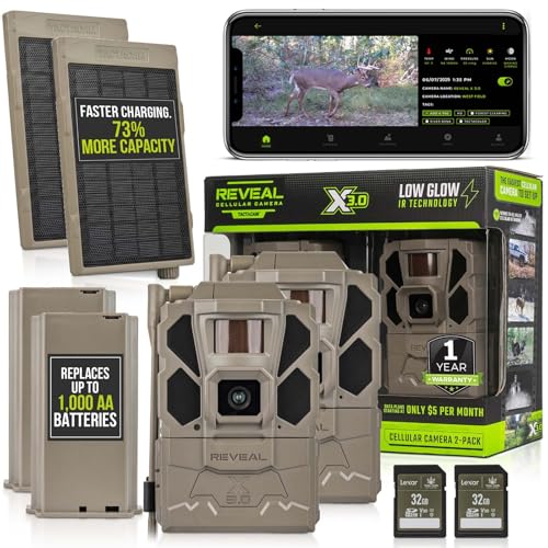TACTACAM Reveal X Gen 3.0 Cellular Trail Camera