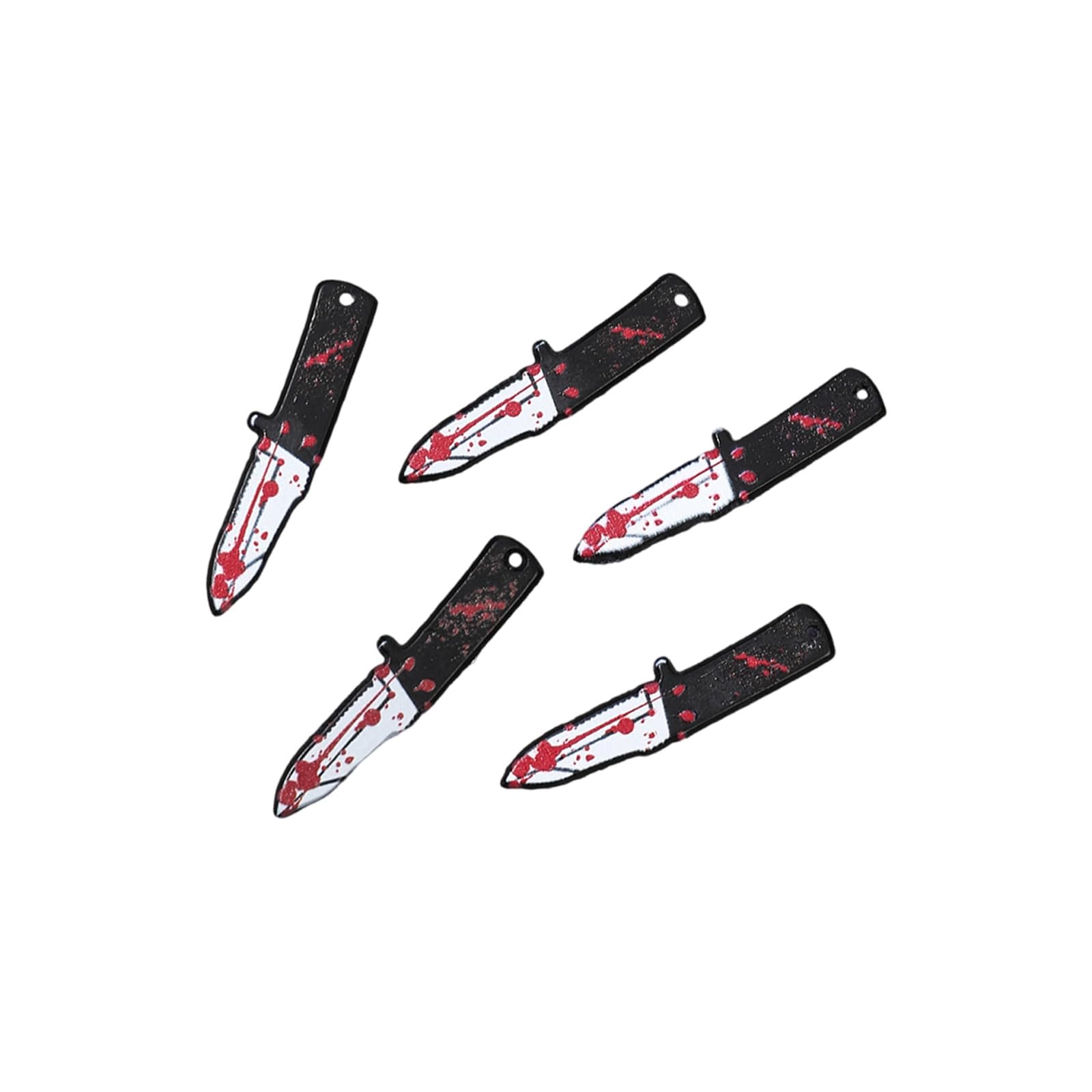 MICFENY 5PCS Halloween Theme Hairpins Funny Axes Shapes Hair Clip For Adults Costume Accessories