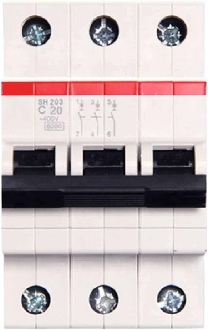 Miniature Circuit Breaker SH201NA S202 1P+N 2P Type C 1A 2A 3A 4A 6A 10A 16A 20A 25A 32A 40A 50A 63A(1P N,10A)