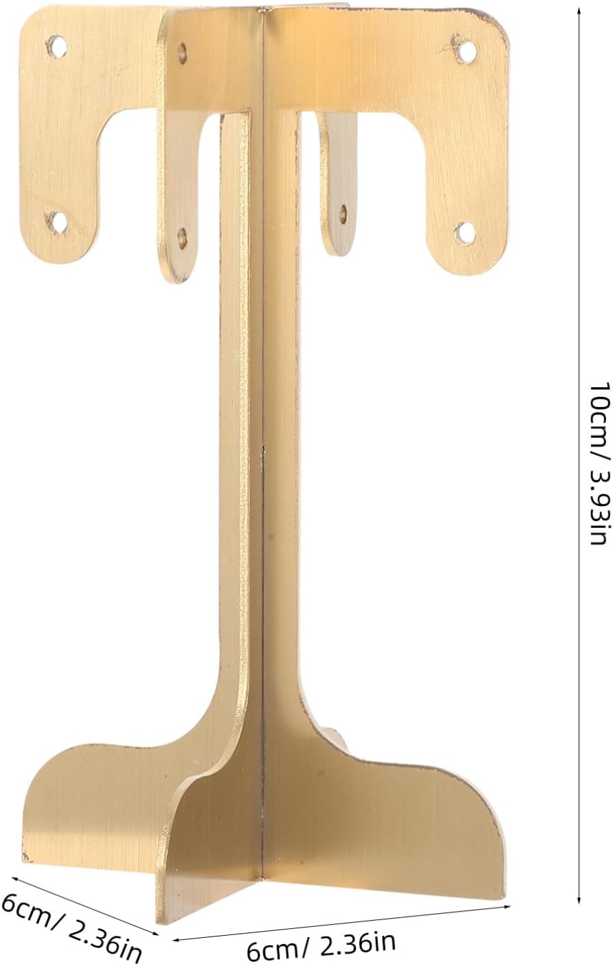 MAGICLULU Iron Earring Display Stand with 8-hole Hanger, Jewelry Organizer Rack for Earrings and Necklaces, Metal Jewelry Storage Tower for Bedroom and Dressing Room
