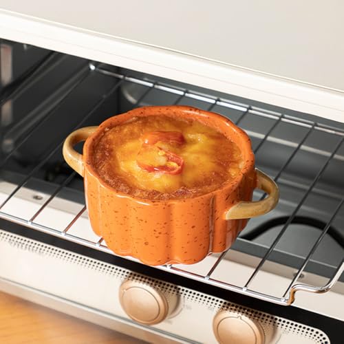 Marmite en céramique et mini casserole cuivre avec couvercle pour soupe - 8