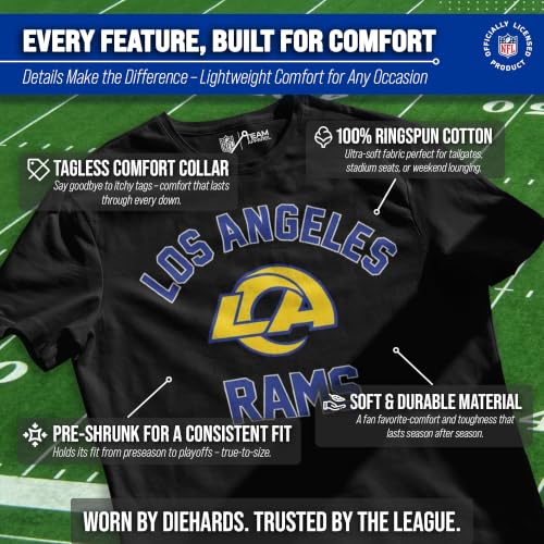 Image of NFL Gameday Cotton Blend T-Shirt for Men and Women - Licensed