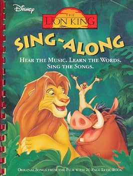 Paperback Disney's The Lion King Sing-Along Book