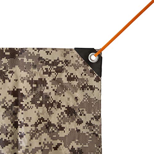 Stansport 4011102-SSI 8' x 10' Digital Camo Tarp - Desert - multi, N/A, Multi-coloured, 8 x 10 - Image 3
